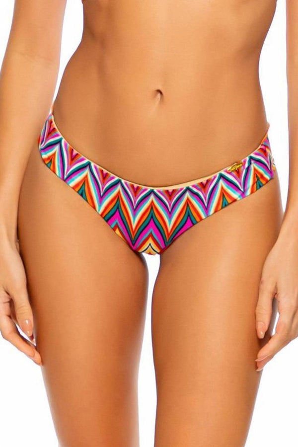 Luli Fama Rule Breaker Seamless Wavy Back Ruched Bottom